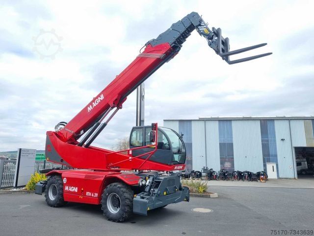 Телескопический погрузчик MAGNI Magni RTH 6.39 SH Roto /Funk /Liebherr Drehkranz