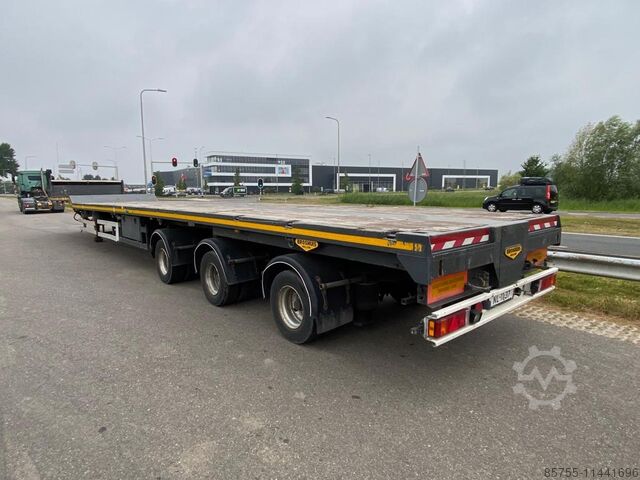 Broshuis 5 AOU-68/3-15 trailer 3 x extendable Windmill T...