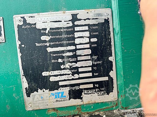 Dekanteris Andritz CP 3044 SDC1/SDC2