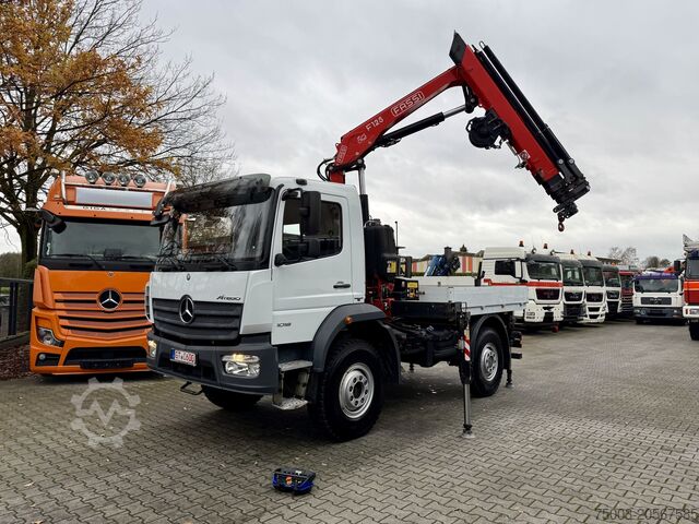 Truck mounted crane Mercedes-Benz Atego 1018 4X4 Fassi F125 bis 19.5 Meter