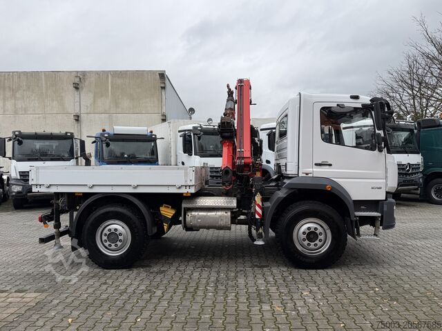 Truck mounted crane Mercedes-Benz Atego 1018 4X4 Fassi F125 bis 19.5 Meter