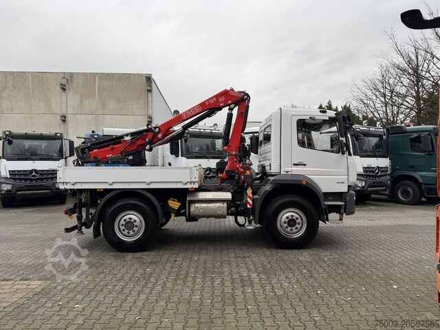 Truck mounted crane Mercedes-Benz Atego 1018 4X4 Fassi F125 bis 19.5 Meter