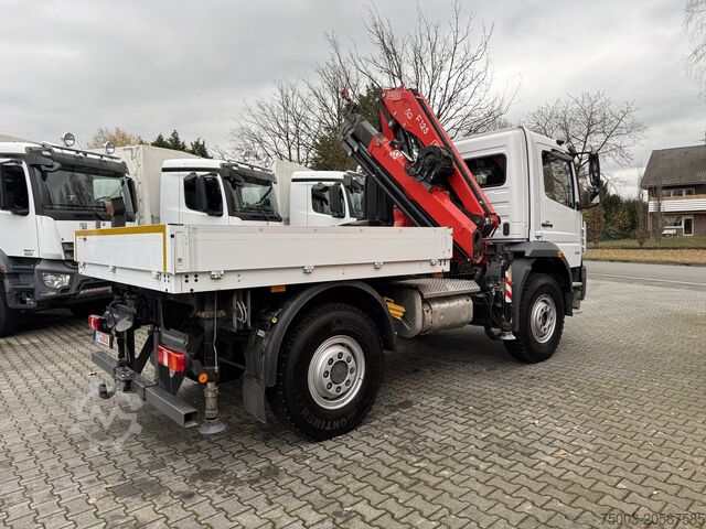 Truck mounted crane Mercedes-Benz Atego 1018 4X4 Fassi F125 bis 19.5 Meter