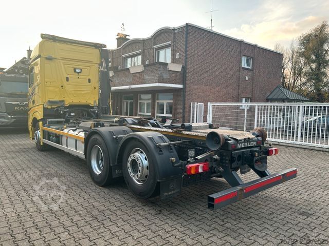 Camion benne à bras amovible MERCEDES-BENZ 2545 Actros MEILLER Abroller 6x2