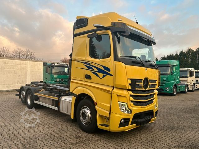Camion benne à bras amovible MERCEDES-BENZ 2545 Actros MEILLER Abroller 6x2