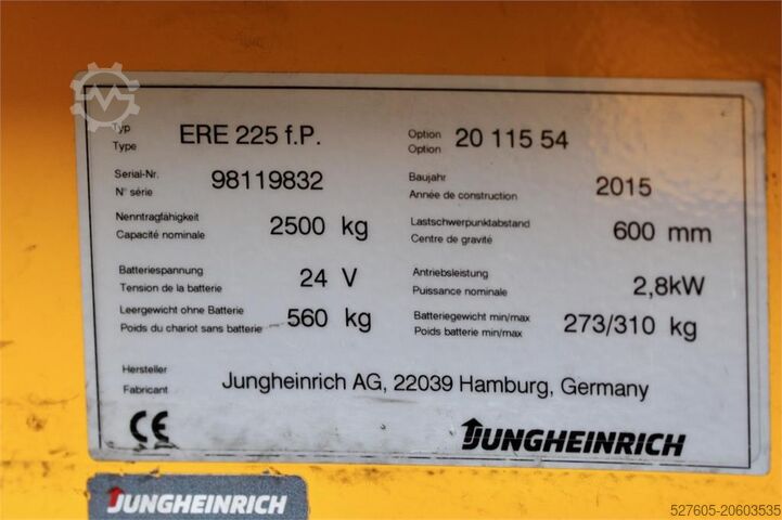 Empilhadeira baixa Jungheinrich ERE 225