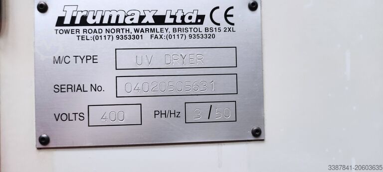 Sakurai MS 102A2 Seula UV Spot -kone Sakurai Graphics Systems Corp. MS 102A2