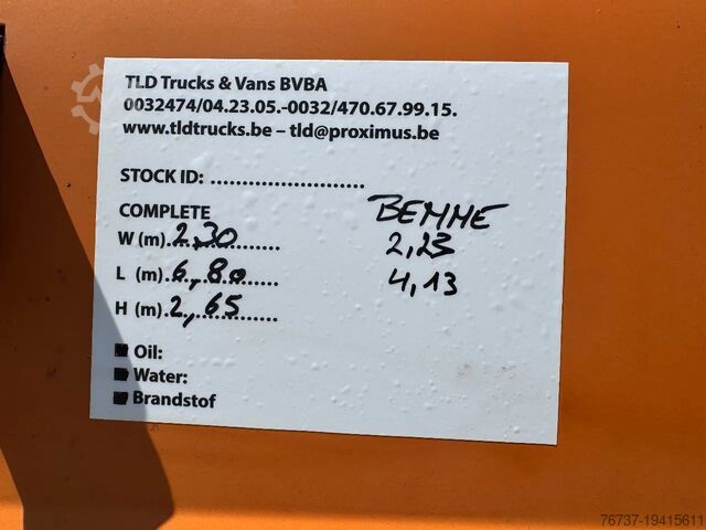Ribaltabile Berliet L62 **4CYL-BENNE**