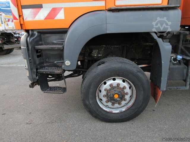 Camion-benne tricar man TGS 26.400 BB 6x6 Dreiseitenkipper , Bordmatic