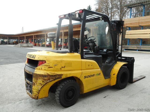 Forklift Hyundai 50DA-9A Triplex SS ZV Zwillnigsreifen