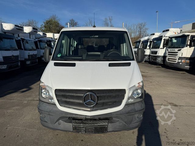Pick-up pakettiauto MERCEDES-BENZ SPRINTER 314 CDI DOKA 6-Sitzer MAXI-Pritsche+AHK