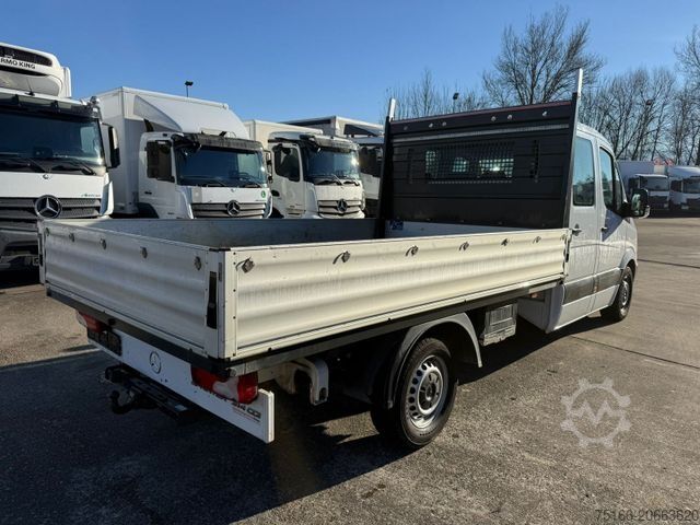 Pick-up pakettiauto MERCEDES-BENZ SPRINTER 314 CDI DOKA 6-Sitzer MAXI-Pritsche+AHK