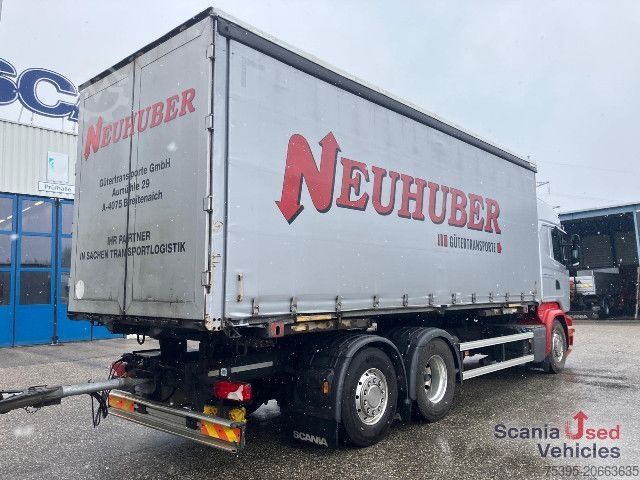 Vaihtolavakuorma-auto Scania R 410 LB6x2*4HNB BDF Komplettzug !!