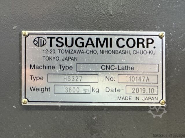 Turning automatic lathe Tsugami HS327