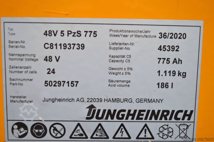 Nå lastbilen Jungheinrich ETV 216