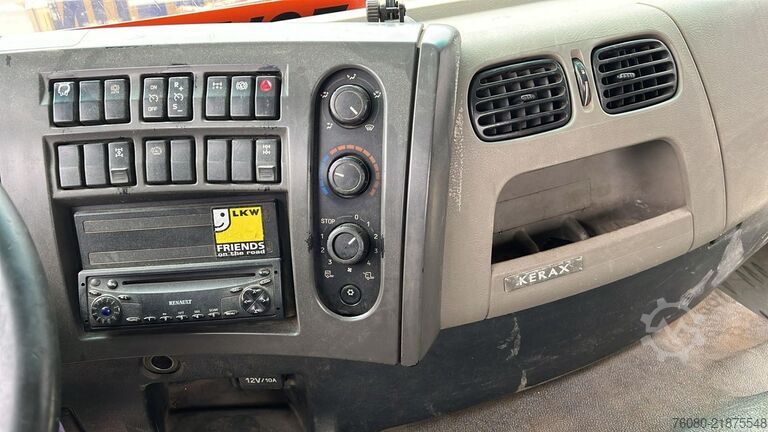 Traileri i platformës Renault Kerax 450 DXI (NO CRANE / SANS GRUE / 6X4 / LAM...