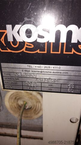 Pakirni stroj Kosme KSB4000