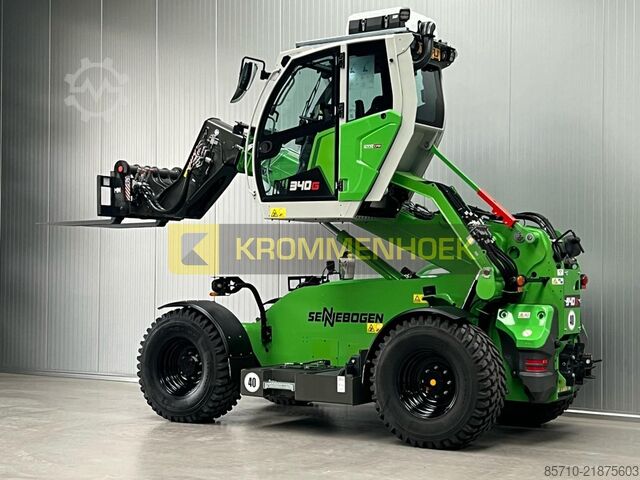 Teleskopický nakladač Sennebogen 340 M Demo