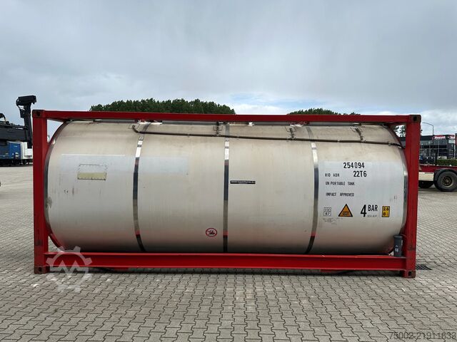 Tankcontainer CIMC 20FT ISO / 25.070L / 1-COMP.  / BAFFLES / UN PO...
