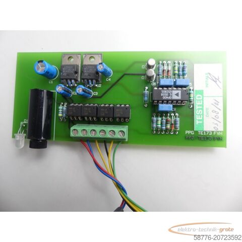 Komponen Eurotherm Eurotherm PV-X SP-W Prozessor + PPG TE173 FVH Platine