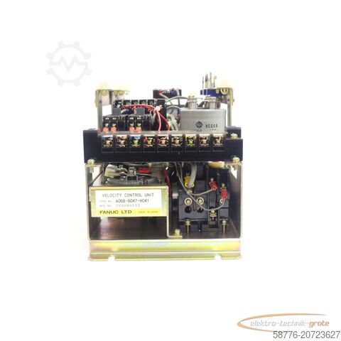 Fanuc component Fanuc A06B-6047-H041 Velocity Control Unit SN:P68H00033