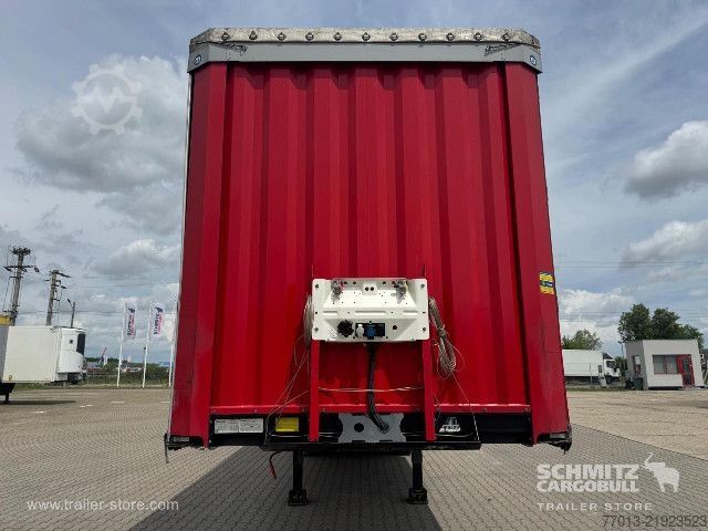 Auflieger mit Pritsche & Plane Krone Curtainsider Standard