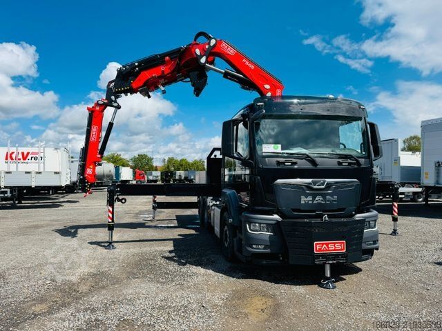 Camion per usi speciali MAN 26.480 6x4-4 Hydrodrive Fassi Kran F545 Jib