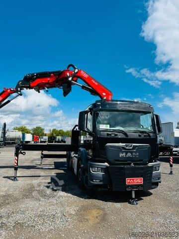 Camion per usi speciali MAN 26.480 6x4-4 Hydrodrive Fassi Kran F545 Jib