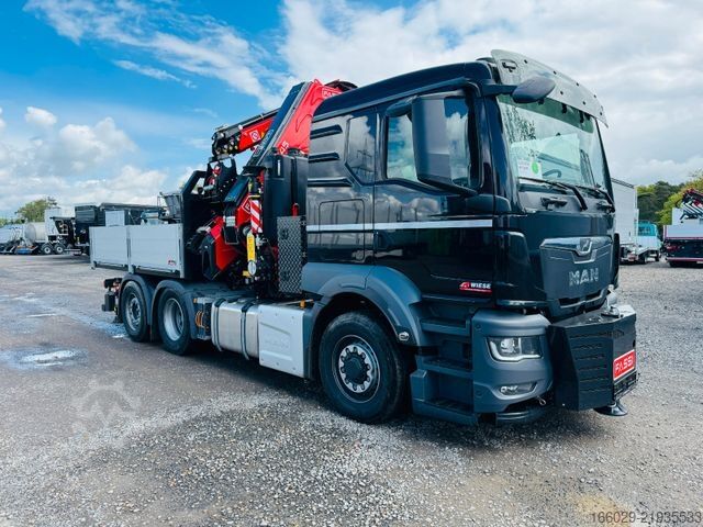 Camion per usi speciali MAN 26.480 6x4-4 Hydrodrive Fassi Kran F545 Jib