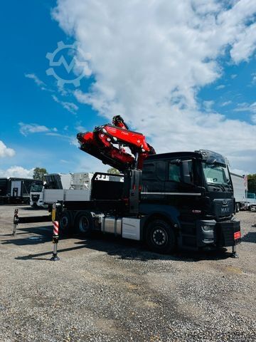 Gru montata su autocarro MAN 26.480 6x4-4 Hydrodrive Fassi Kran F545 Jib