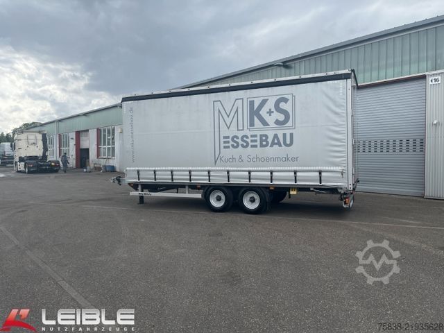 Trailer terbuka dengan terpal MÜLLER-MITTELTAL 10t Tandem Anhänger*Edscha*TOP-Zustand*