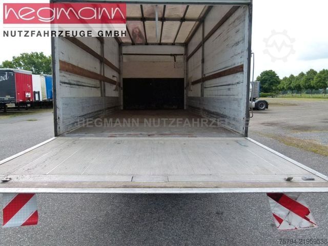 平板卡车带帆布篷布 MERCEDES-BENZ Atego 818L, Pritsche Plane LBW, Klima, AHK, DE.