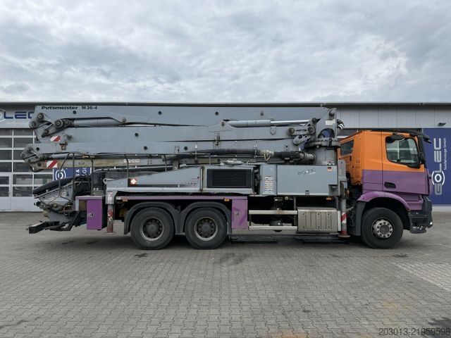 Lori pam konkrit MERCEDES-BENZ AROCS 6x4 Euro 6 Putzmeister M36-4