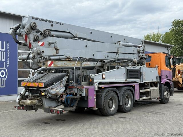 Lori pam konkrit MERCEDES-BENZ AROCS 6x4 Euro 6 Putzmeister M36-4