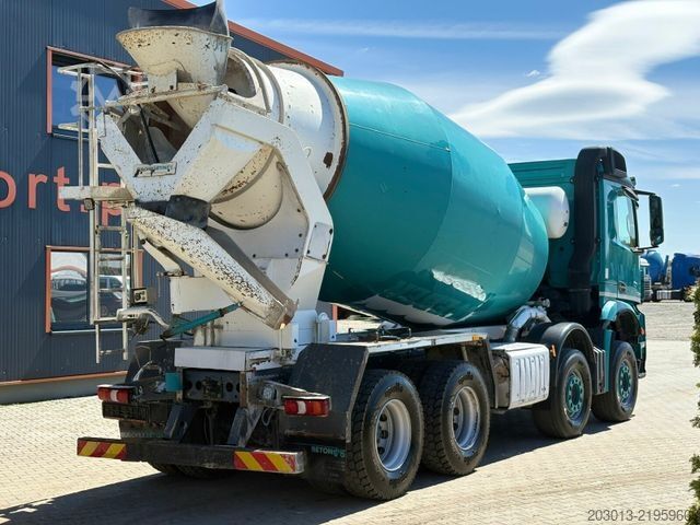 Caminhão betoneira MERCEDES-BENZ AROCS 3740 8x4 Betonmischer EUROMIX 10 m³