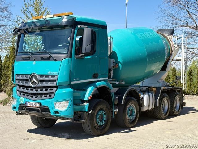 Caminhão betoneira MERCEDES-BENZ AROCS 3740 8x4 Betonmischer EUROMIX 10 m³
