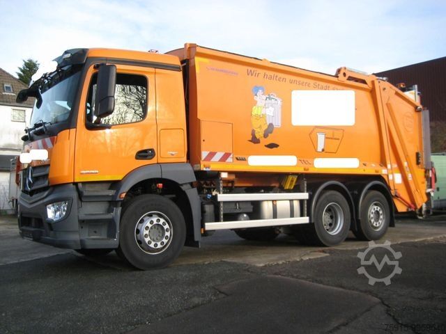 Camión de la basura MERCEDES-BENZ 2533 Antos / Garagenfahrzeug /55.000 KM / TÜV+SP