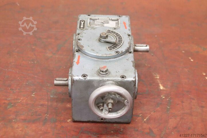 기어박스 0-300rpm 조절 가능 GUSA Gensheimer SK 25 / 0,37 kW