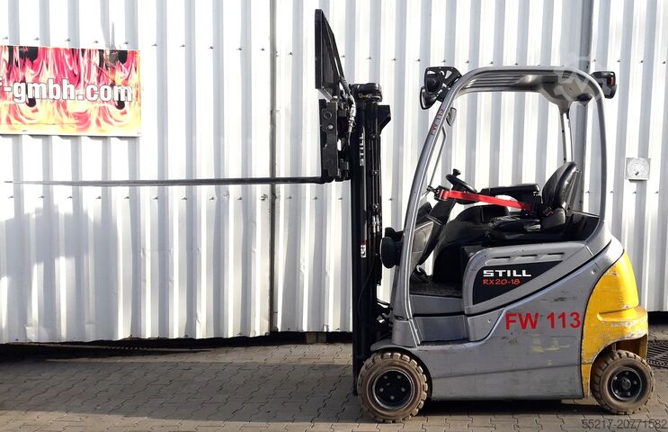叉车编号 E00102 STILL RX20 - 18 P/H