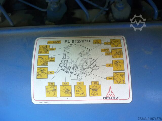 Ballast Deutz Bredenoord BRDE-57 Diesel Aggregaat Generator 6...