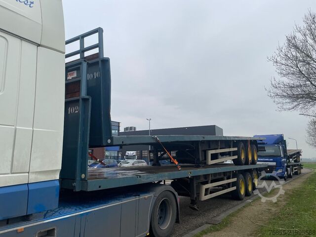 Plattformanhänger Haan OPL45 Heavy Duty (45Ton) / Rungen-Potholes / NL...
