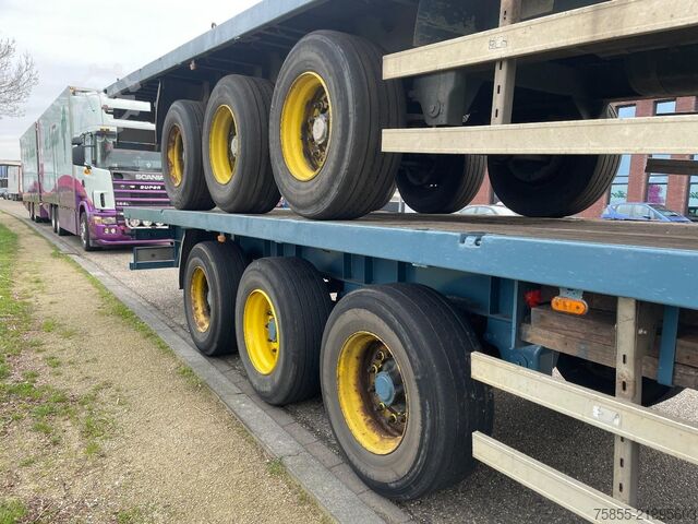 Plattformanhänger Haan OPL45 Heavy Duty (45Ton) / Rungen-Potholes / NL...