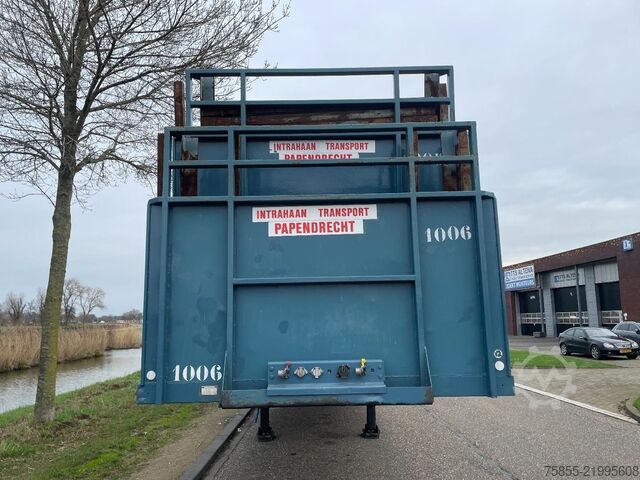 Plattformanhänger Haan 045 Heavy Duty (45Ton) / Rungen-Potholes / NL T...