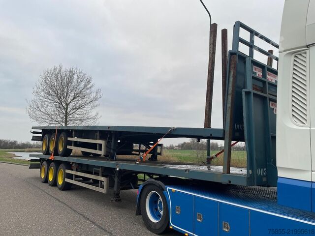 Plattformanhänger Haan OPL45 Heavy Duty (45Ton) / Rungen-Potholes / NL...