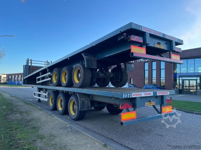 Plattformanhänger Haan OPL45 Heavy Duty (45Ton) / Rungen-Potholes / NL...