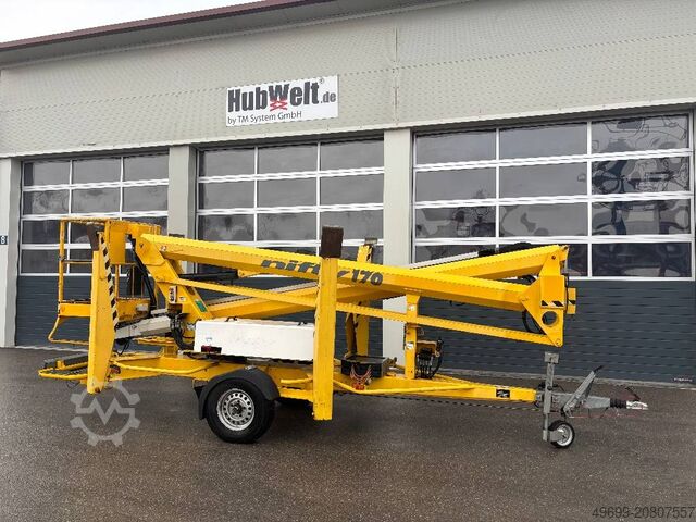 Nostolava Niftylift 170 HE - 17,1m Anhänger-Arbeitsbühne