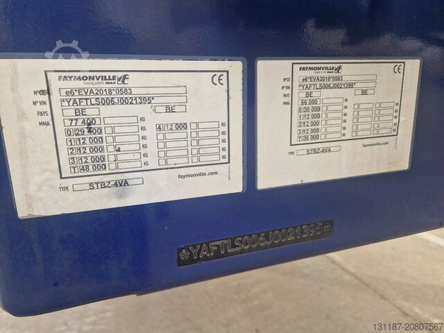 Matala kuormaaja Faymonville STBZ-4VA (Hydr. vesseldeck 8+4,5+4,2+6m)