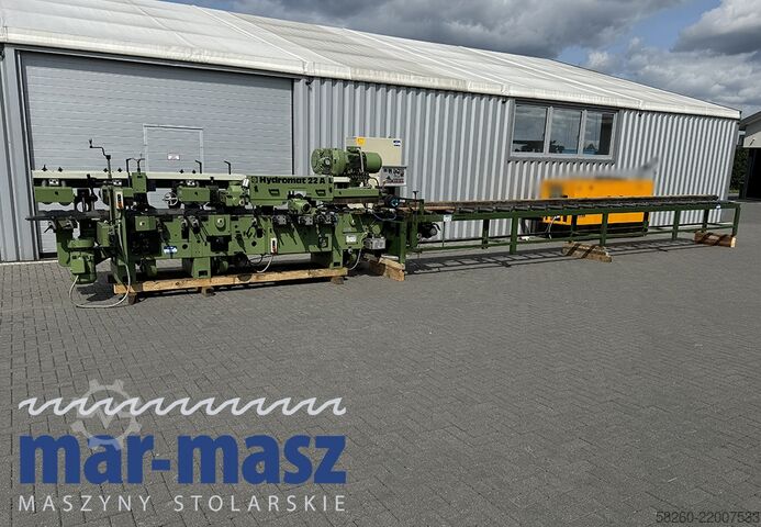 Planer katëranësh me 8 koka WEINIG Hydromat 22 AL z podajnikiem