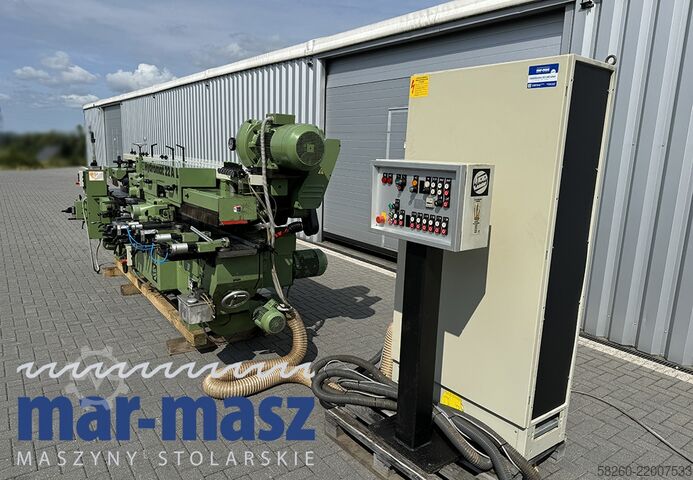 Planer katëranësh me 8 koka WEINIG Hydromat 22 AL z podajnikiem