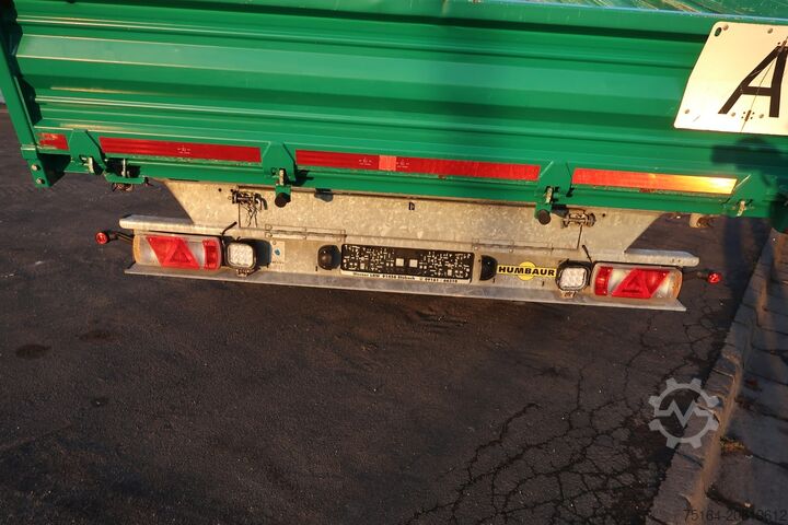 трьохсторонній самоскидний причіп Humbaur HTK 135524 TA-BE